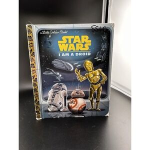 2016 Little Golden Book Star Wars I Am A Droid 1st Edition Junk Journal READ
